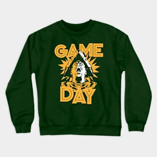 Cheesy Football Fan Game Day Crewneck Sweatshirt